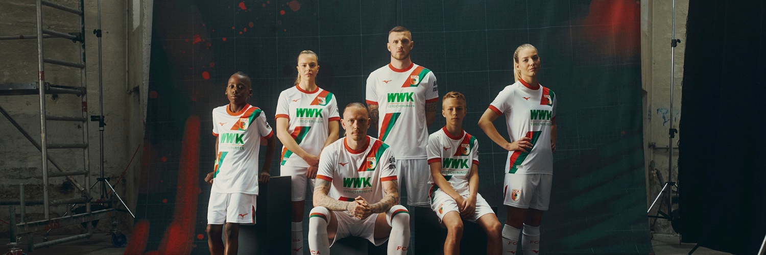 FC Augsburg's banner