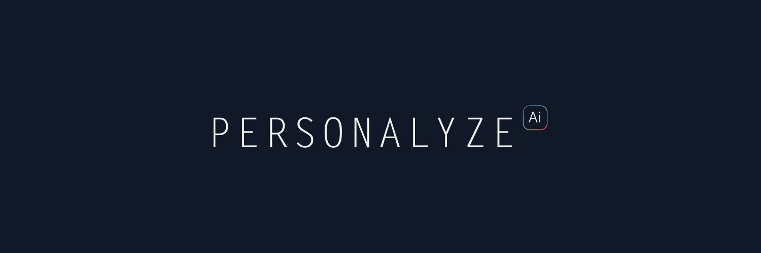 Personalyze banner