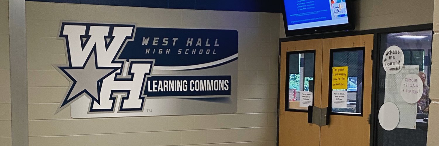 WHHS Learning Commons banner