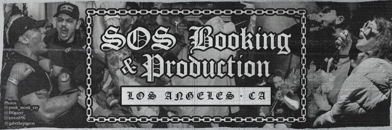 SOS Booking & Production Profile Banner