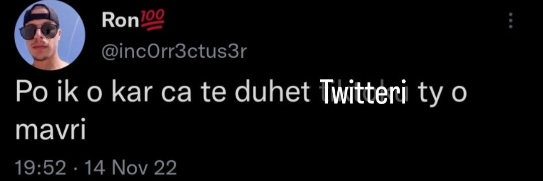 Ron💯 banner