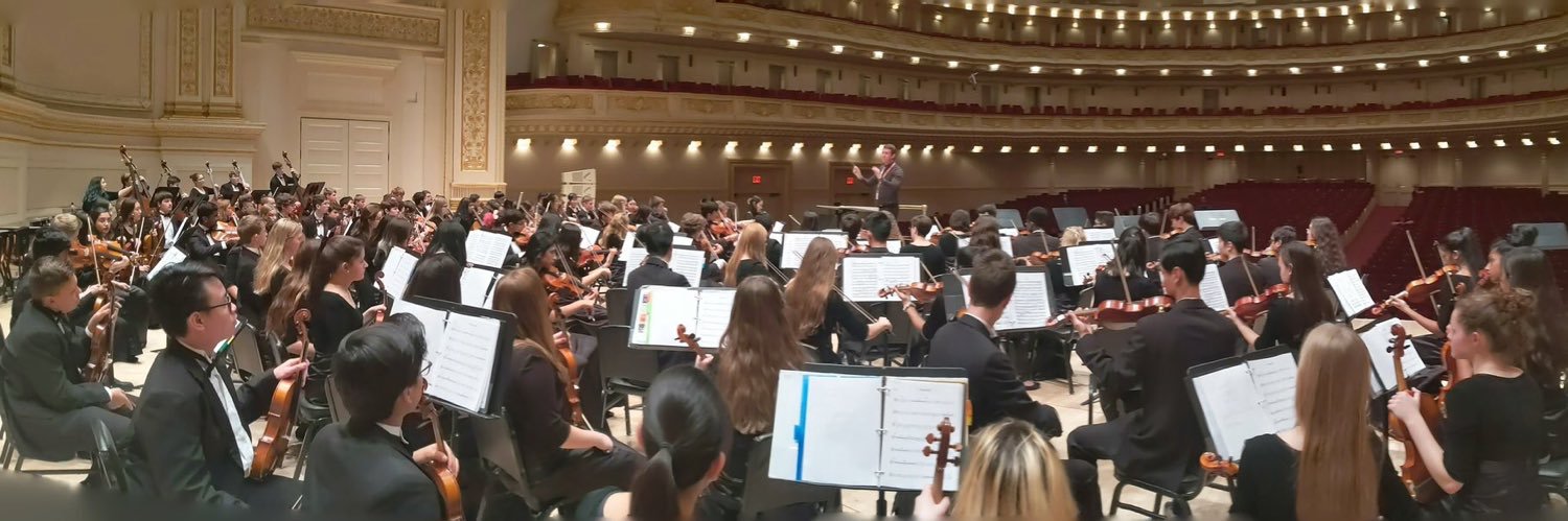CSHS Orchestra banner