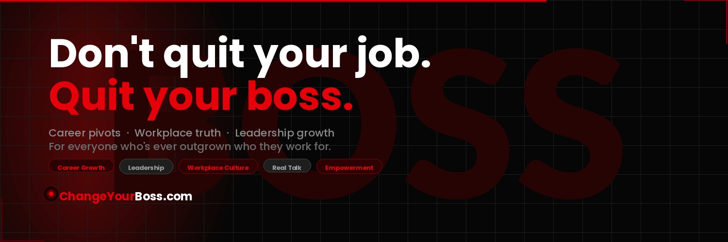 changeyourboss's profile banner image