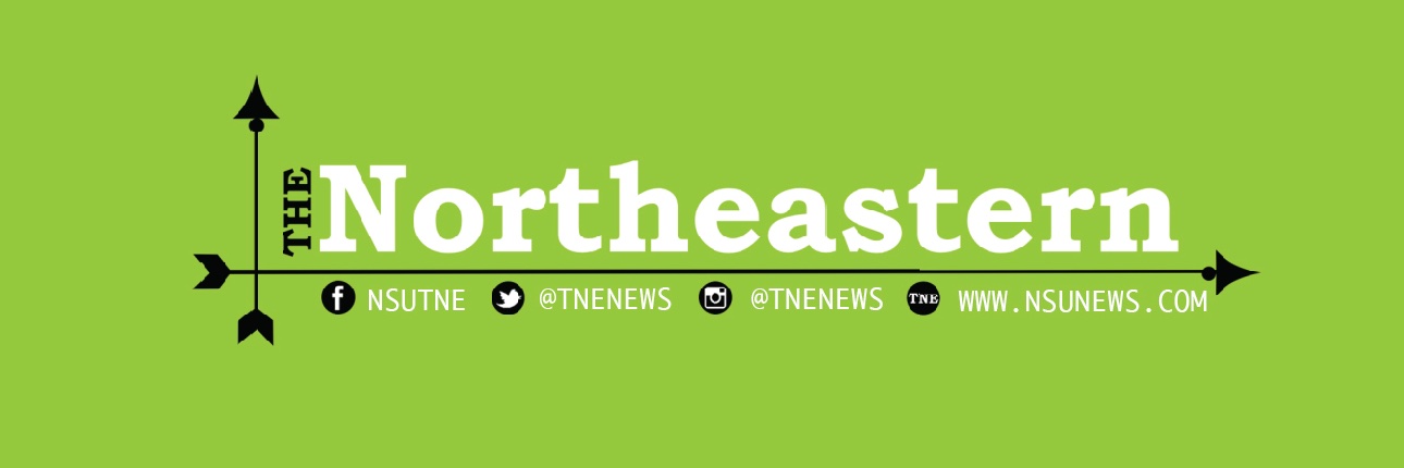 The Northeastern banner