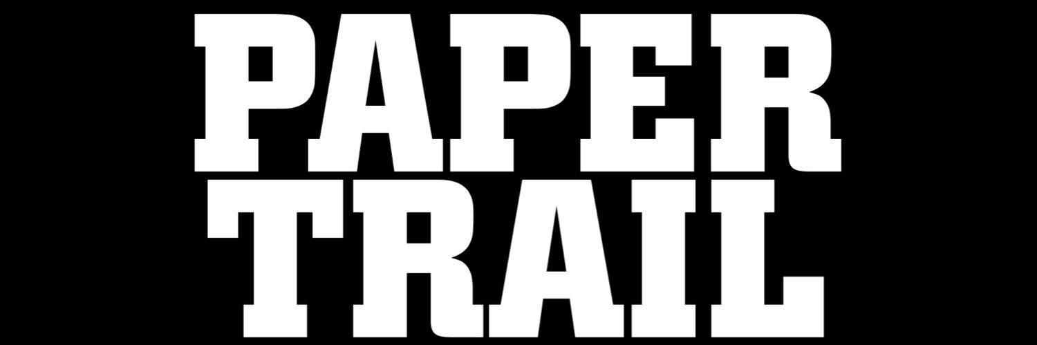 PAPER TRAIL banner