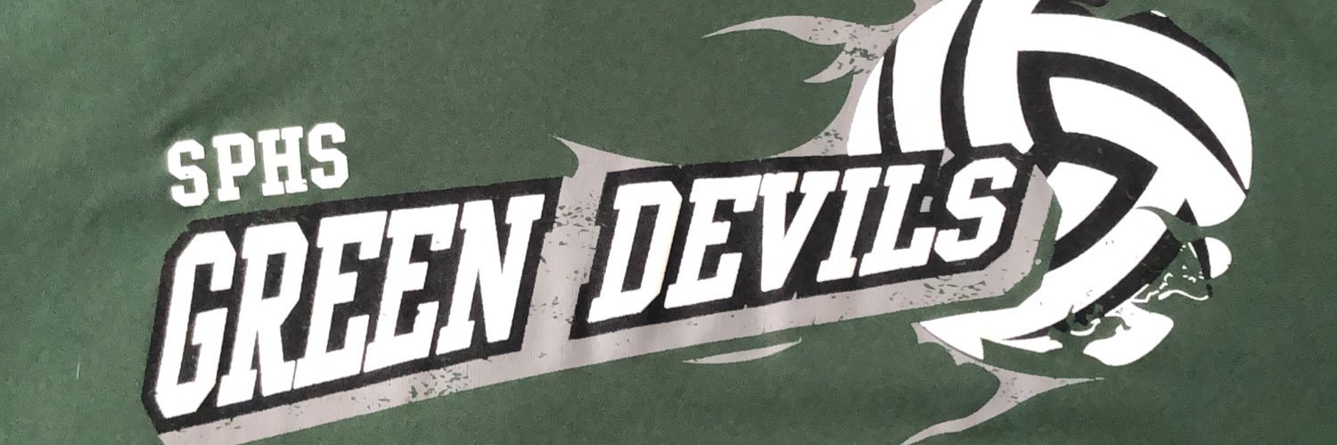 SPHS Volleyball 💚😈🏐 banner