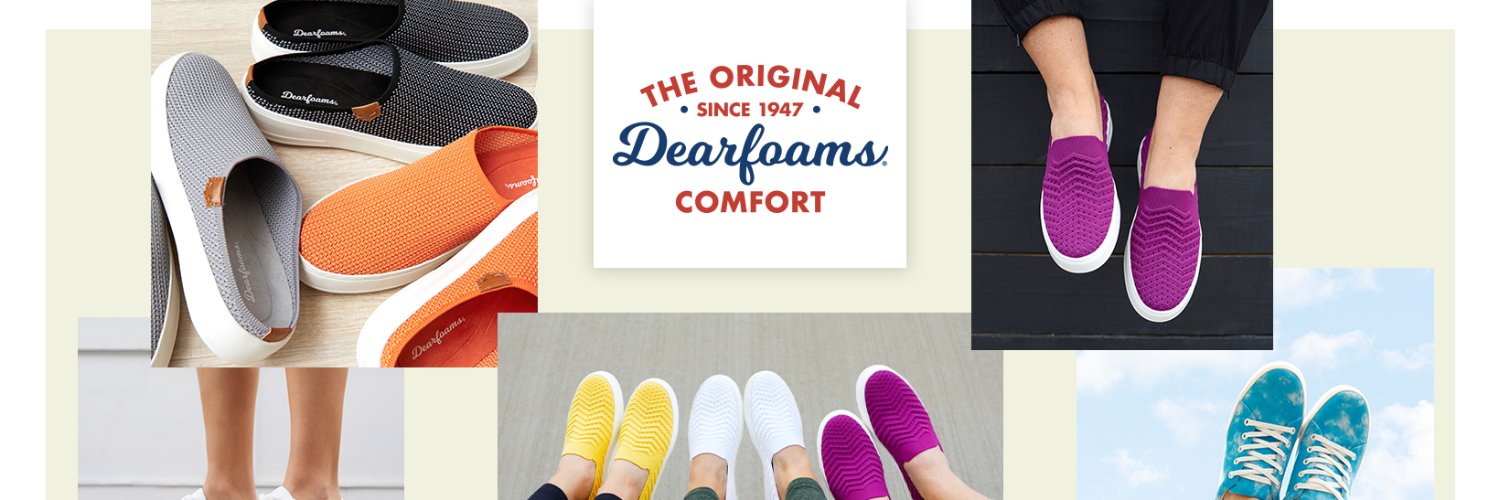 Dearfoams banner