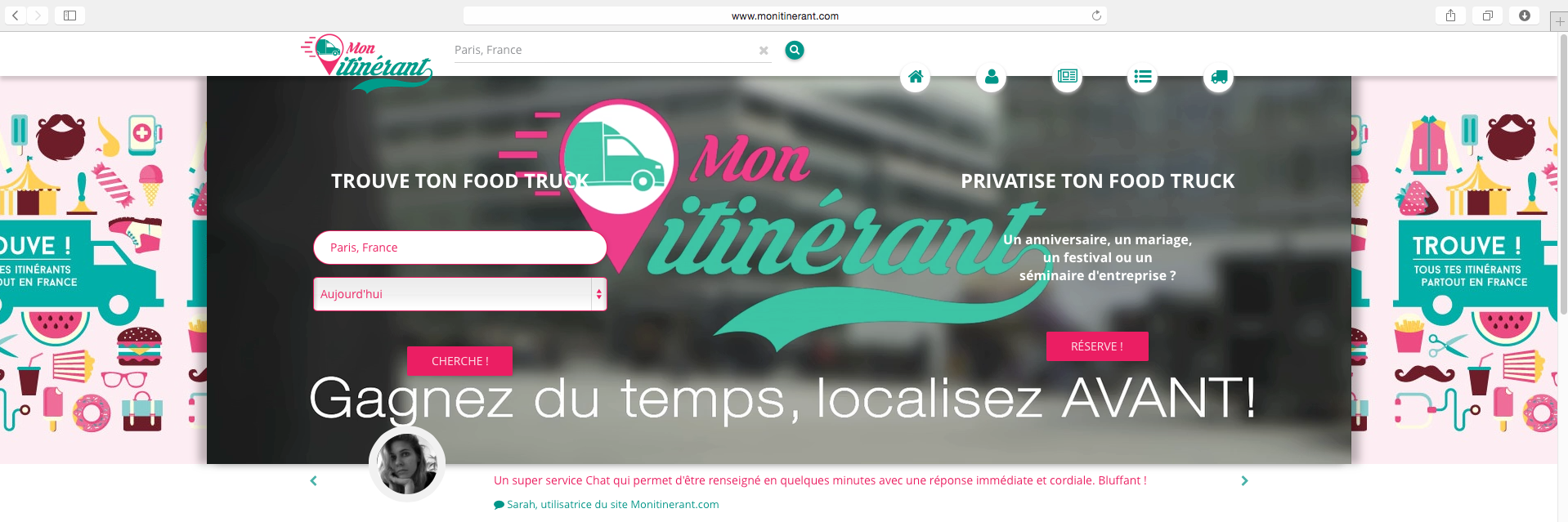 Monitinerant.com banner