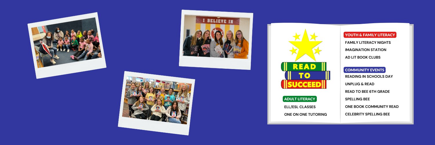 Read To Succeed 📚 banner