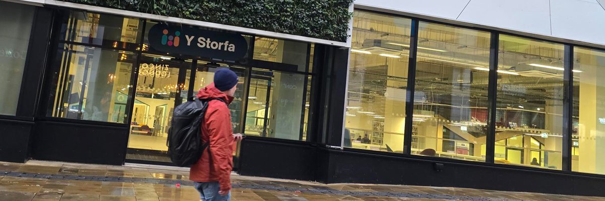 Libraries Wales banner