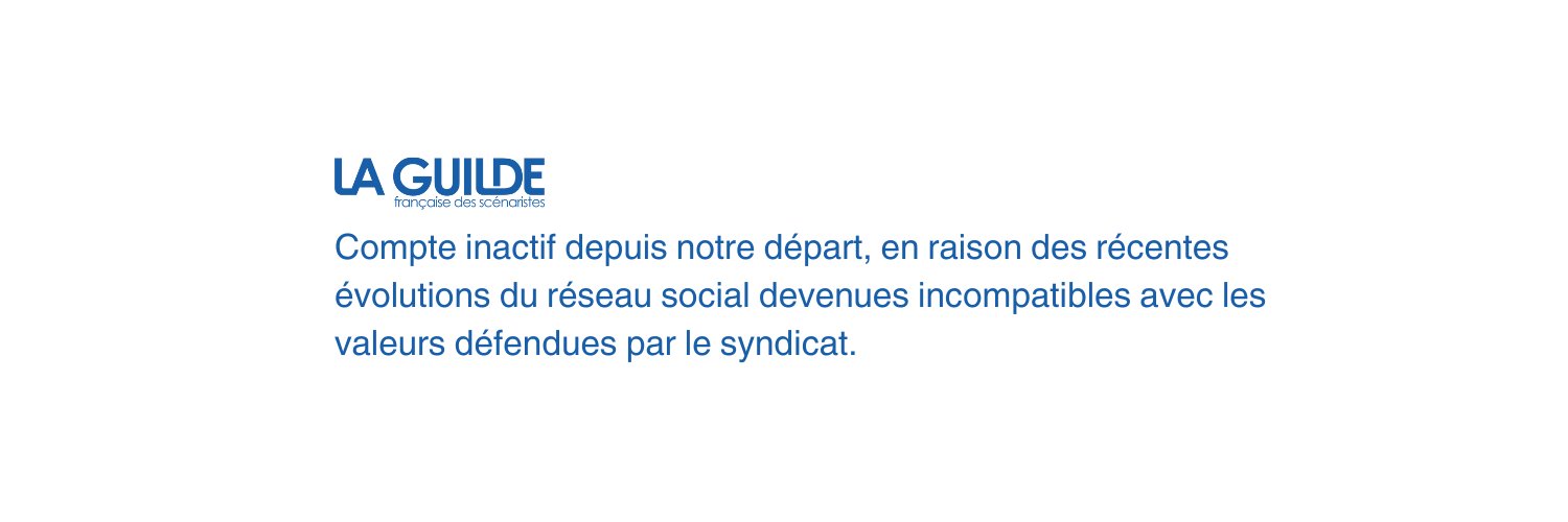 La Guilde française des scénaristes banner