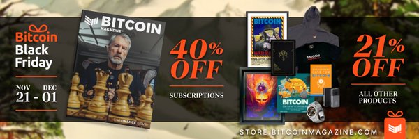 BitcoinMagazine Profile Banner