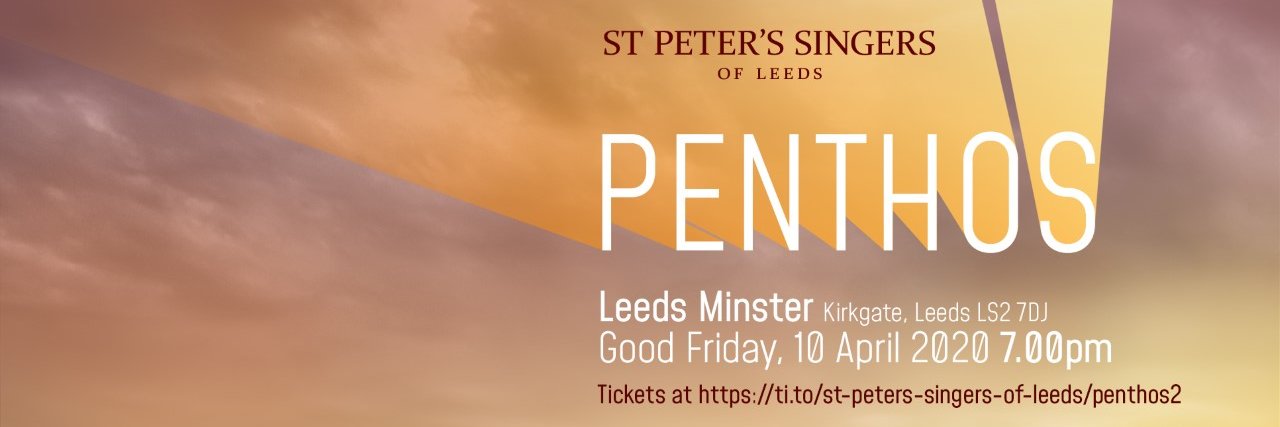St Peter's Singers banner