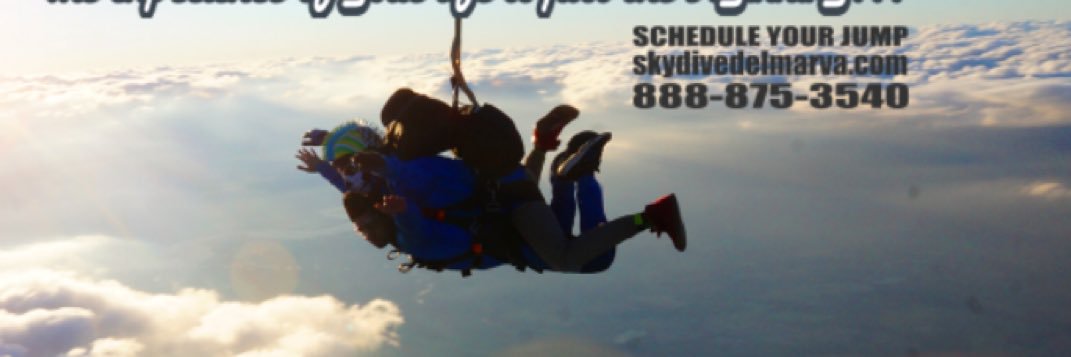 SkydiveDMV's profile banner image