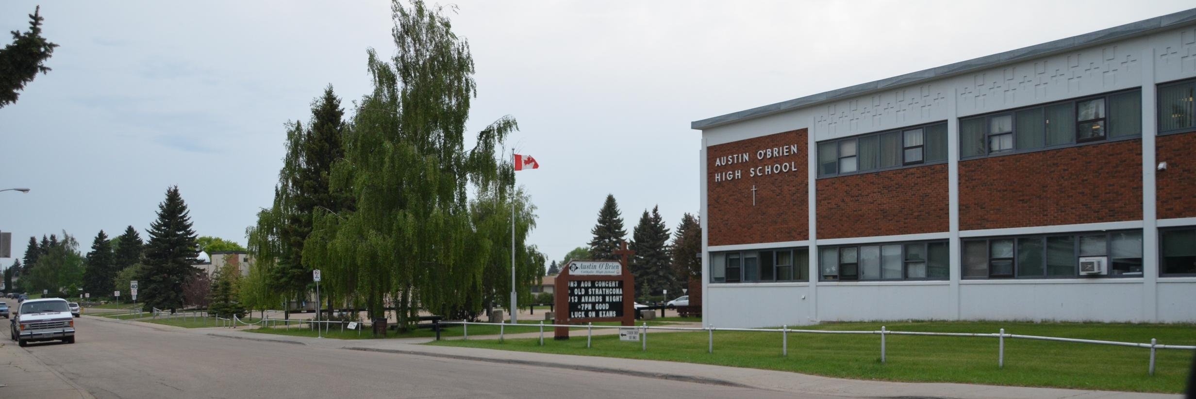 Austin O'Brien HS banner