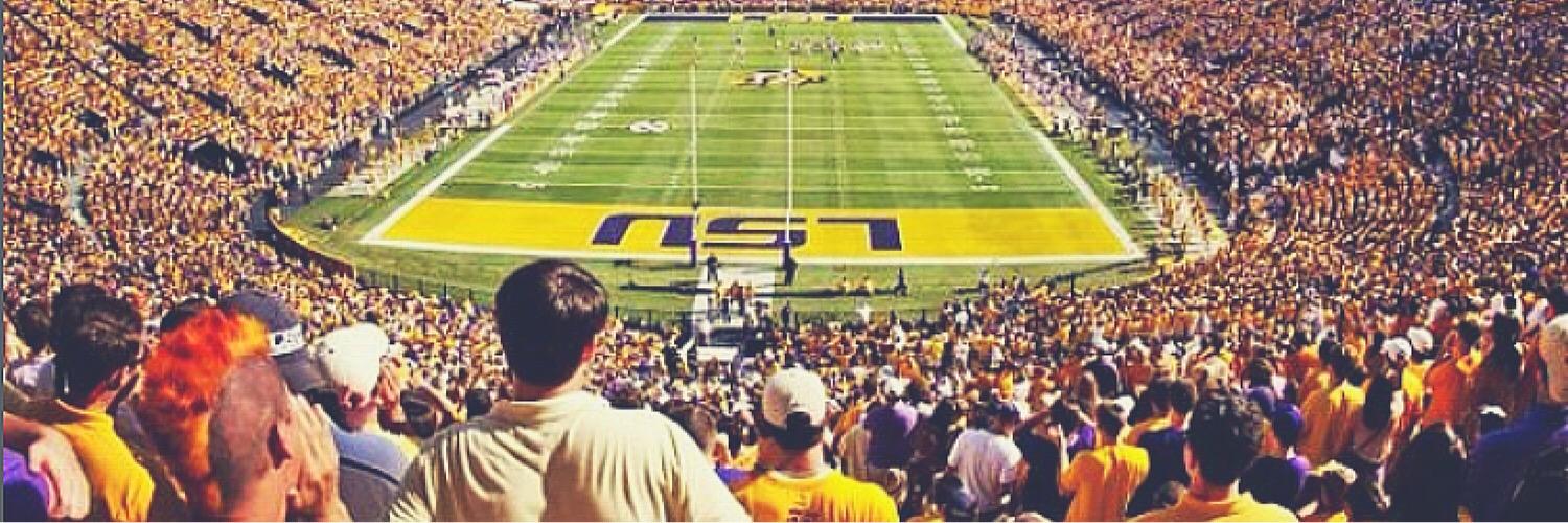 LSU students banner