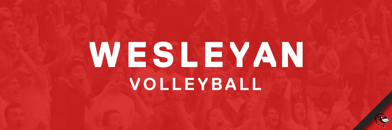 Wesleyan Volleyball banner