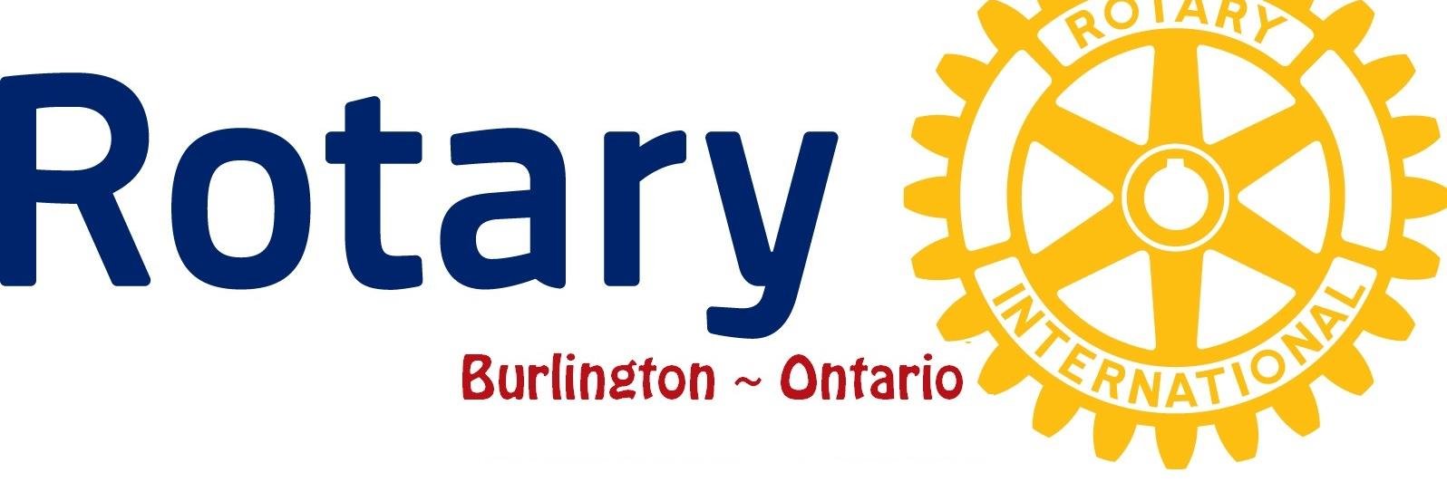 Rotary Burlington banner
