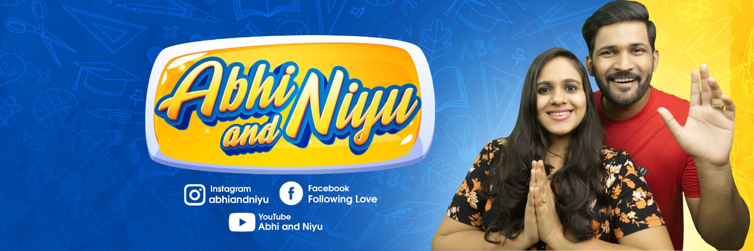 Abhi and Niyu's banner