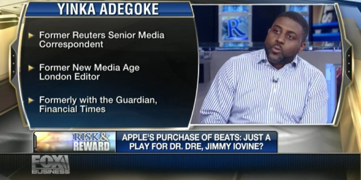 Yinka Adegoke's banner