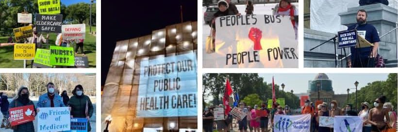 Friends of Medicare's banner