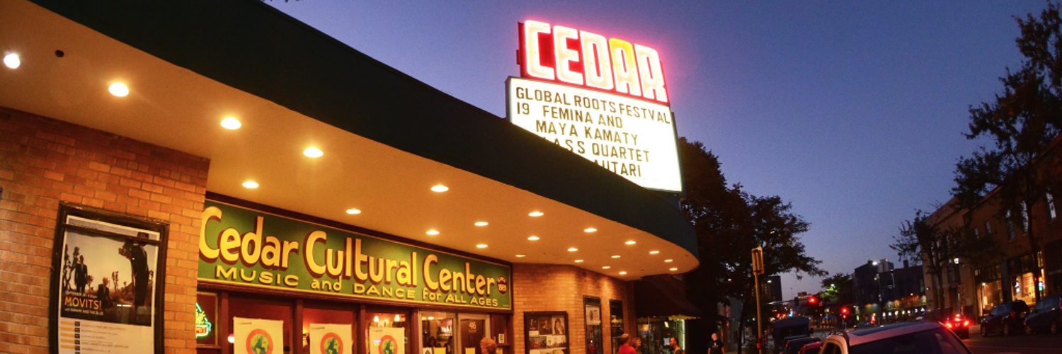 The Cedar Cultural Center Profile Banner