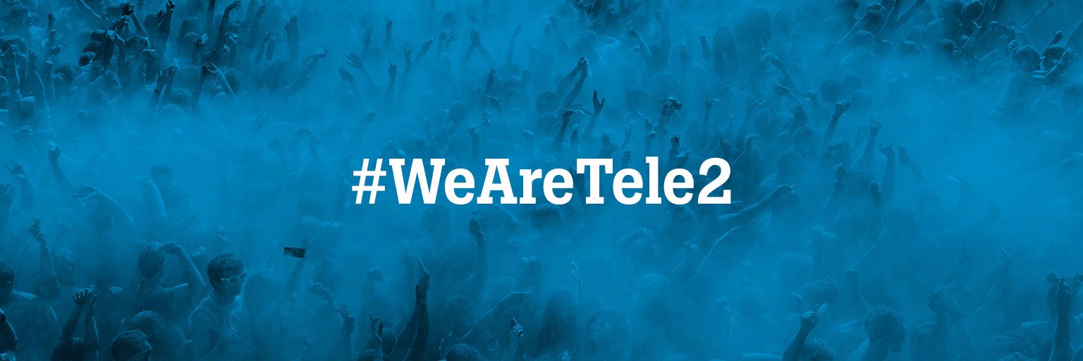 We Are Tele2 banner