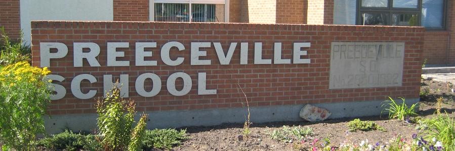 Preeceville School banner