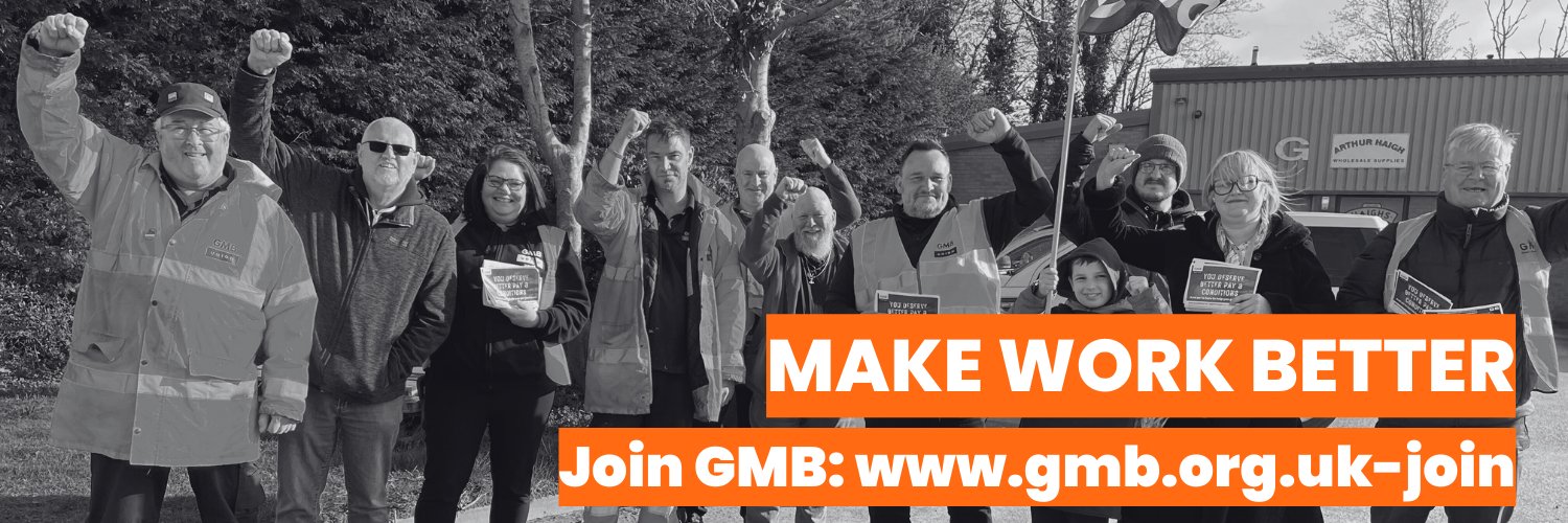 GMB Campaigns North East, Yorkshire & Humber's banner