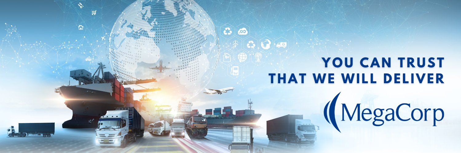 MegaCorp Logistics banner