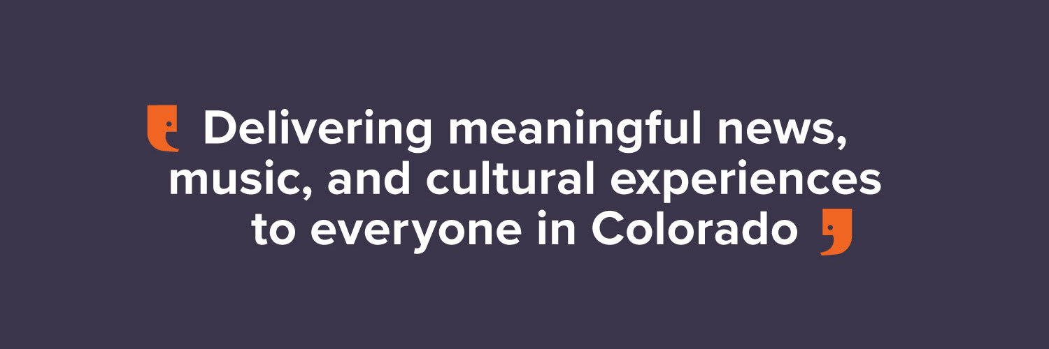 Colorado Public Radio banner