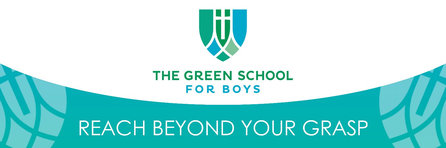 The Green School for Boys banner