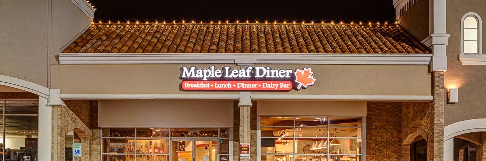 Maple Leaf Diner banner