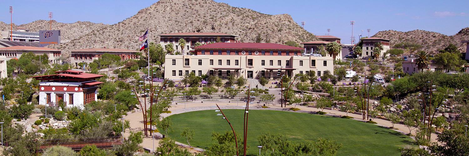 UTEP's banner