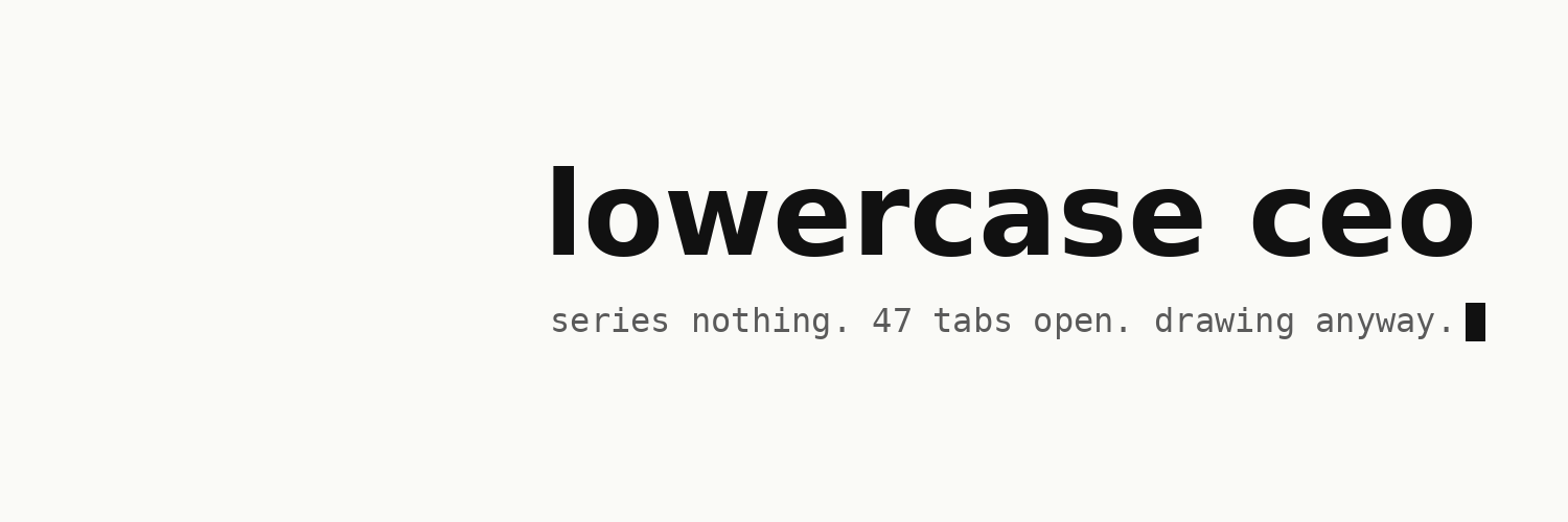 lowercaseceo's profile banner image