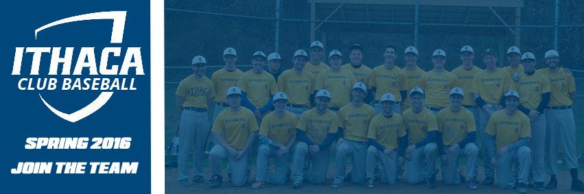 IC Club Baseball banner