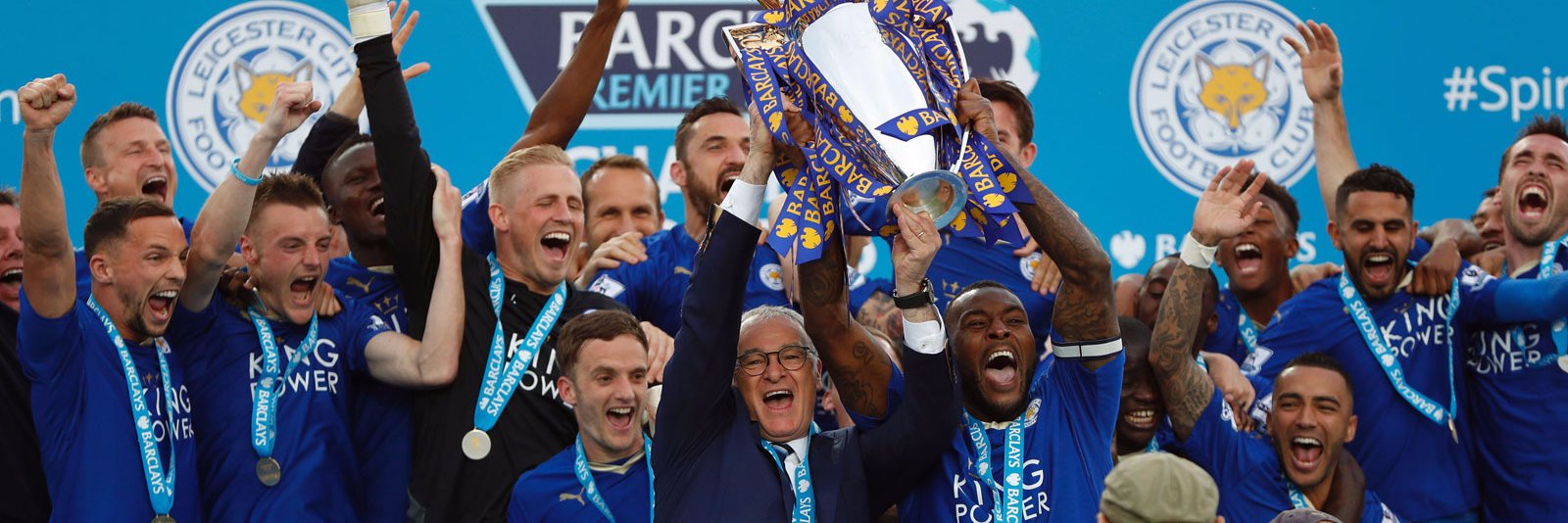 Leicester City Fans banner