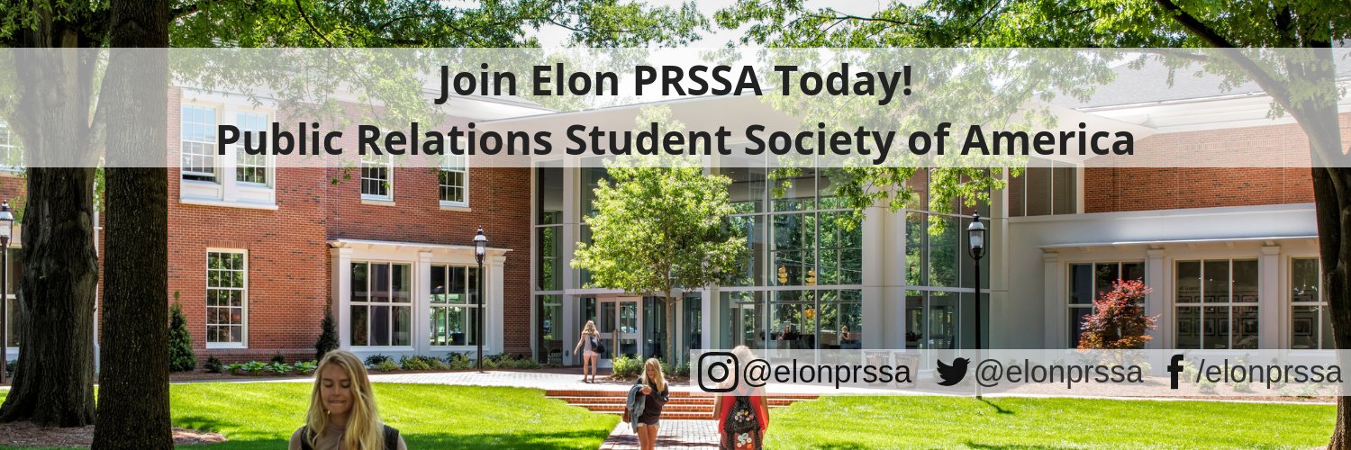 Elon PRSSA banner