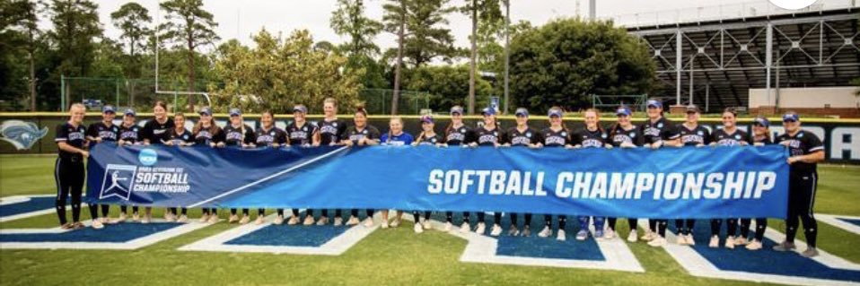 CNU Softball- 2022 National Champions banner