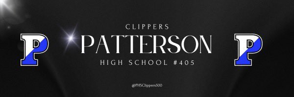 Patterson High School #405 banner