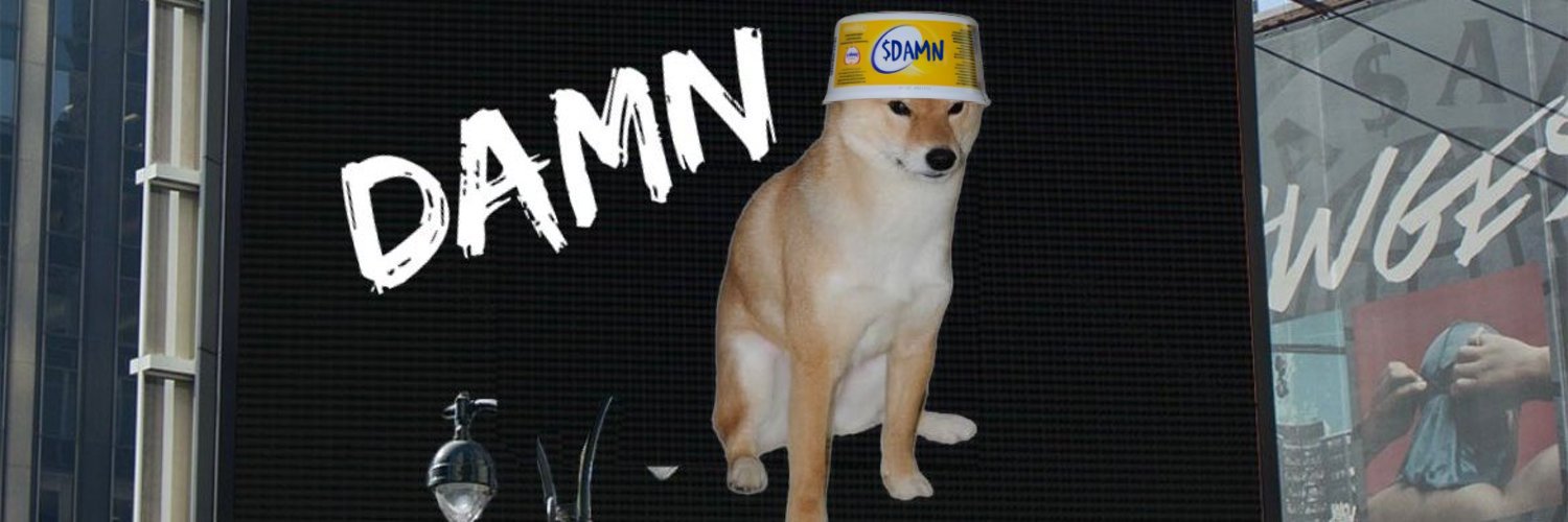 DAMN banner