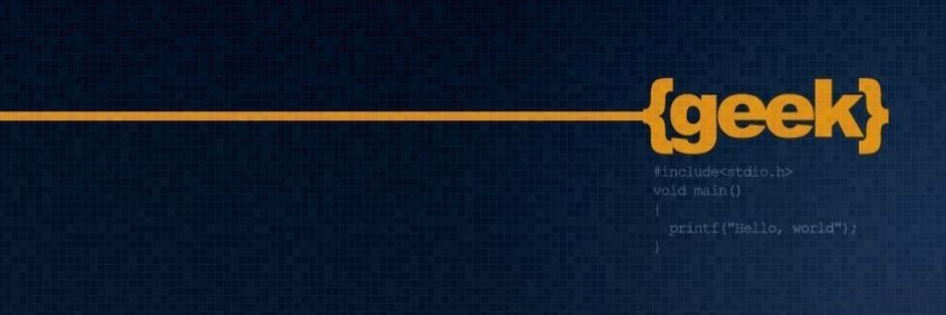 Geeking banner