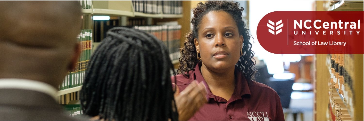NCCU Law Library banner