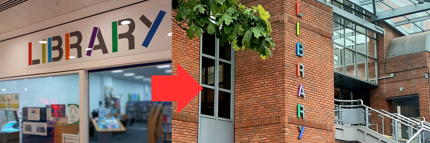 Redhill Library banner