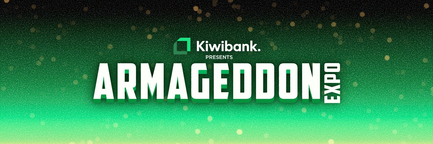 Armageddon Expo NZ banner