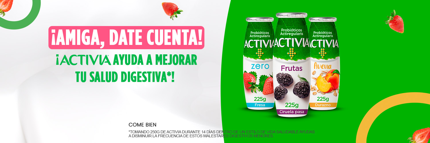 Activia México banner