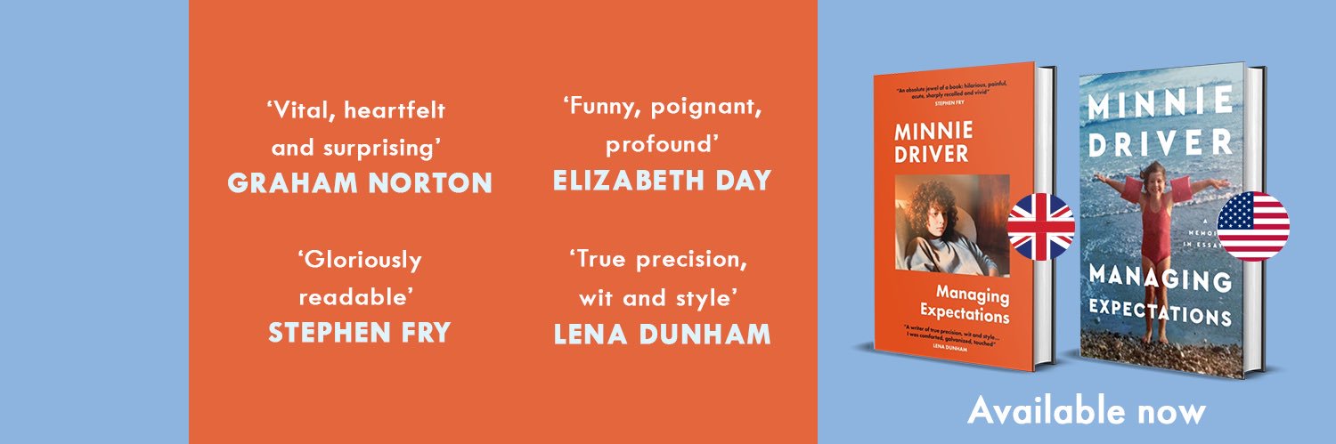 Minnie Driver TICKLESS WONDER banner