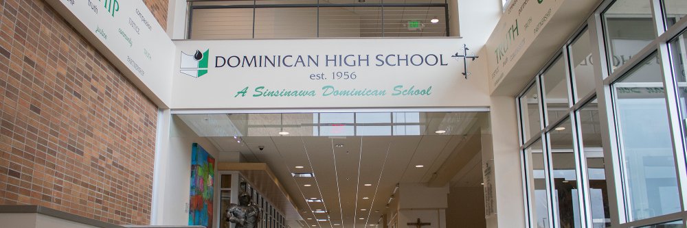 Dominican High School banner