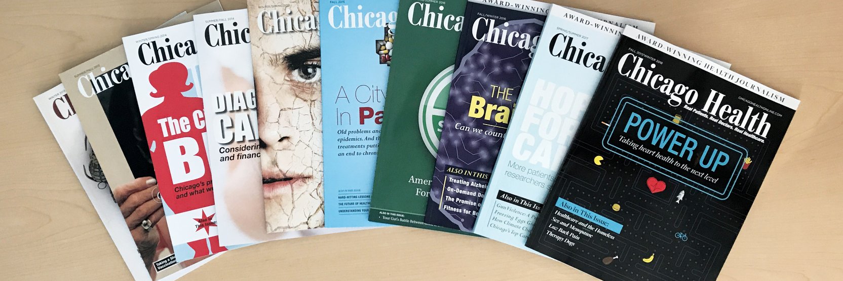 Chicago Health Magazine banner