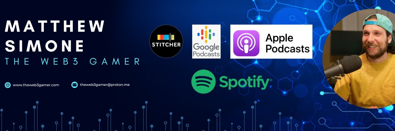 Matthew Simone | The Web3 Gamer banner